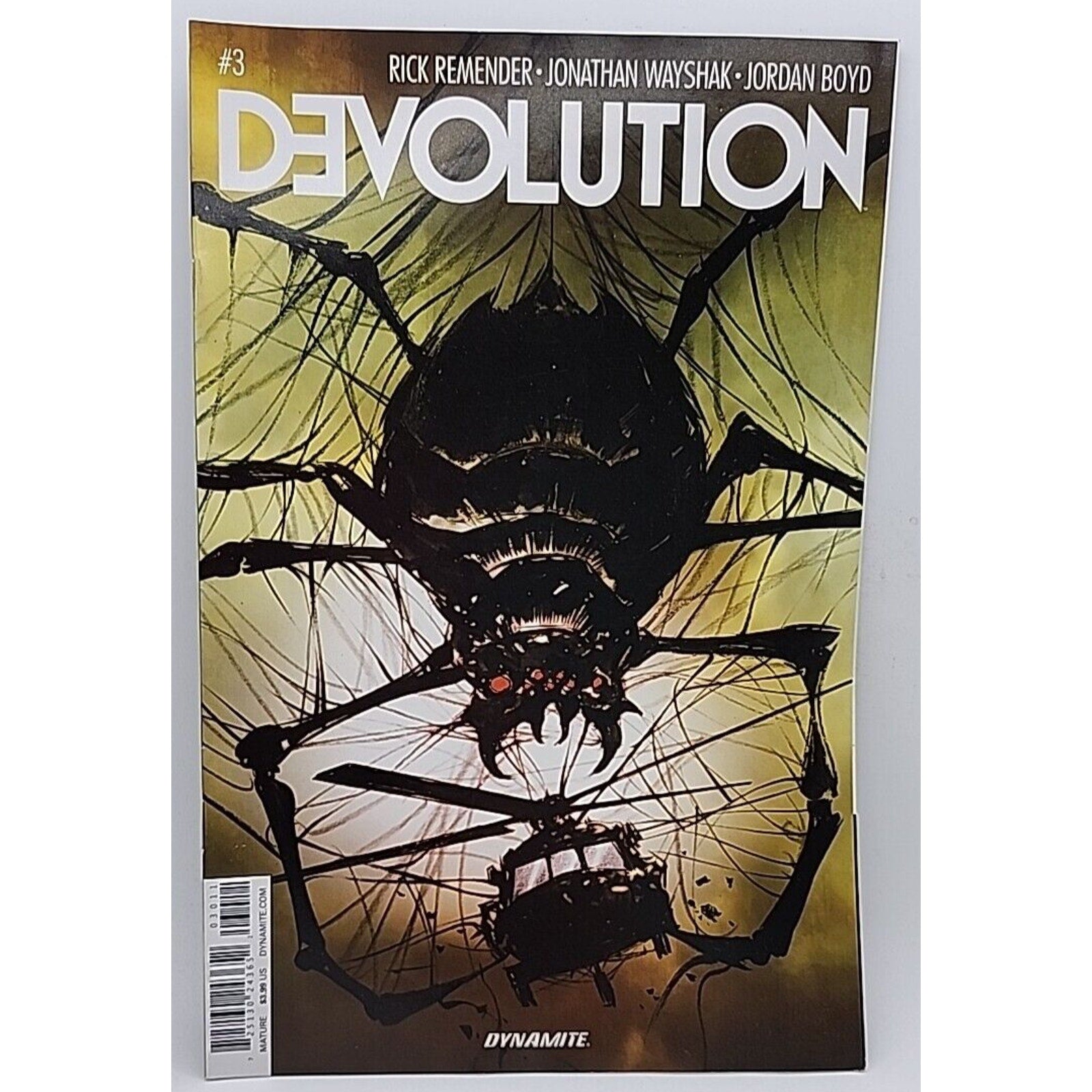 Devolution #3 Dynamite Comics 2016