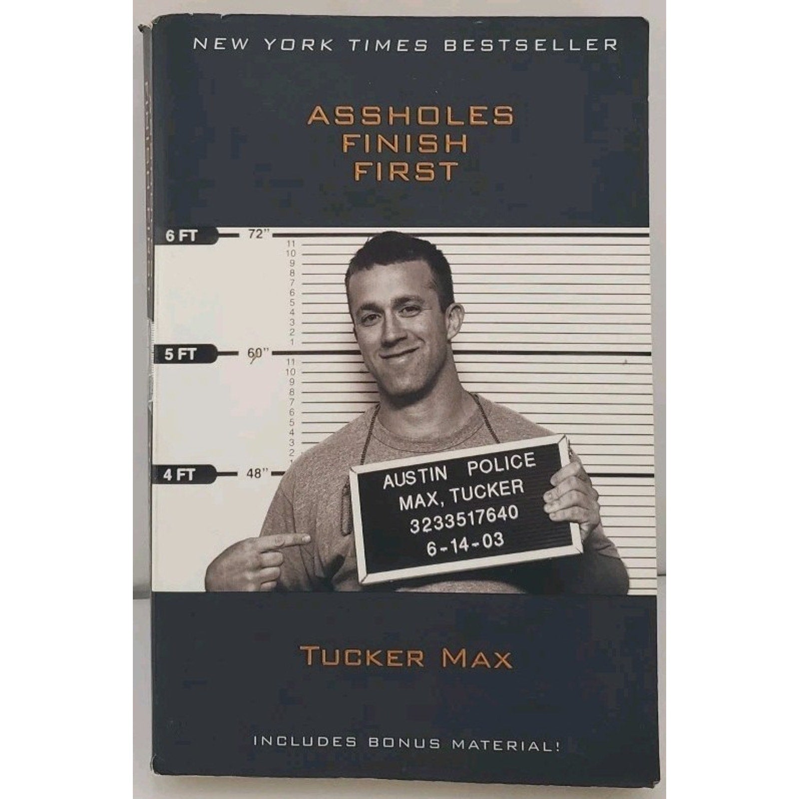 Assholes Finish First by Tucker Max (2011, Trade Paperback)