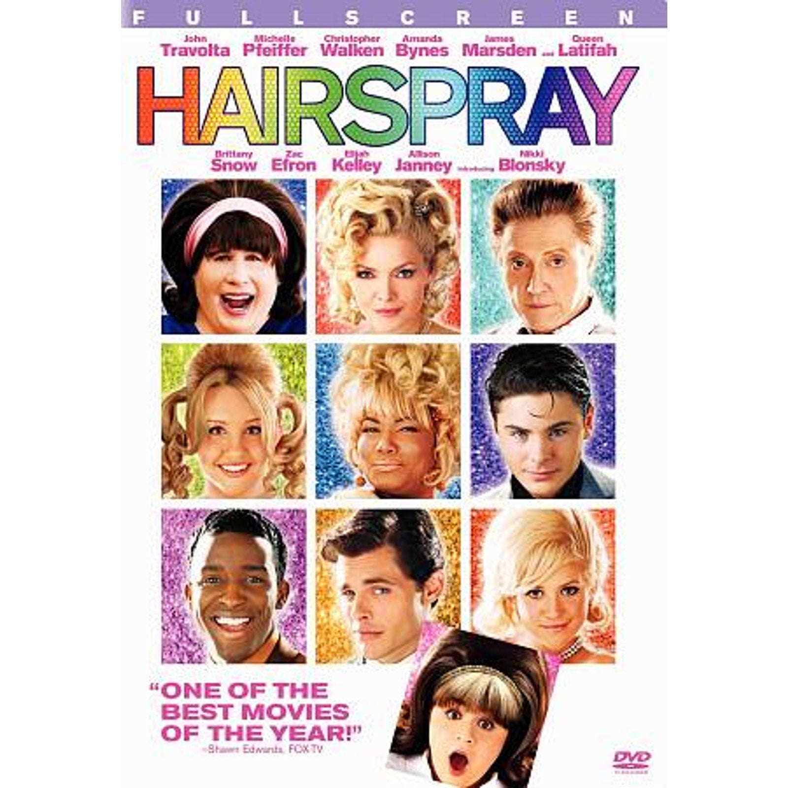 Hairspray (DVD, 2007, Full Frame)