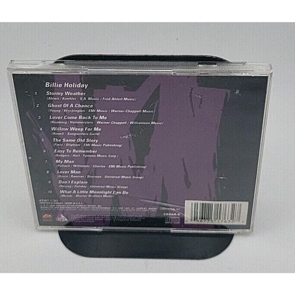 Billie Holiday Midnight Blues CD Album