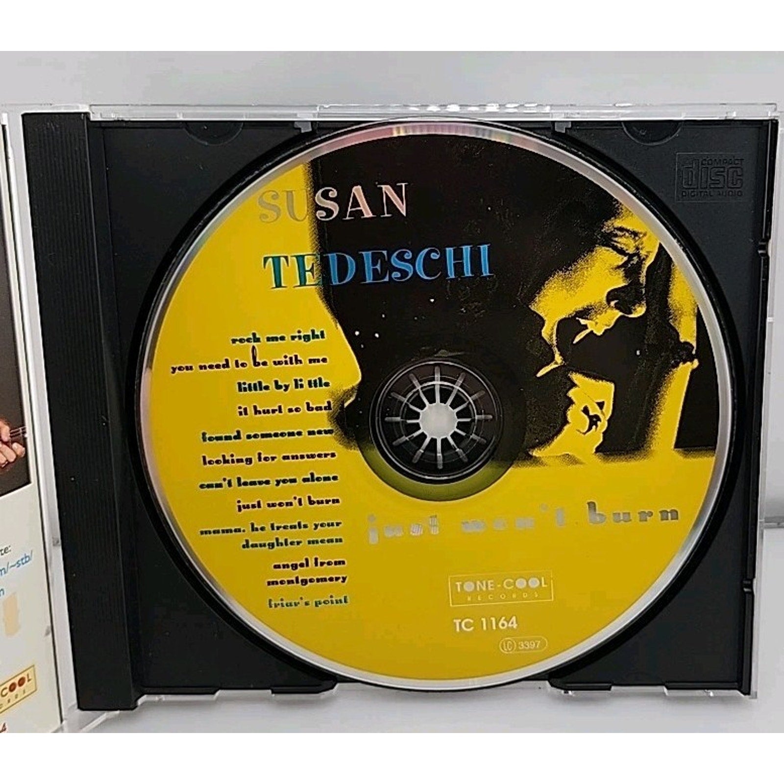 Just Won't Burn by Susan Tedeschi (CD, Jun-2003, Tone-Cool)