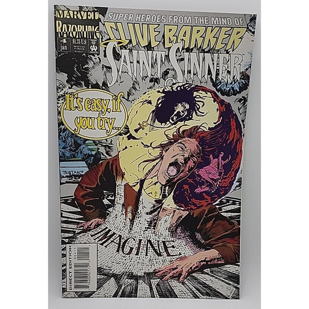 Collectible Comic Book Clive Barker Saint Sinner #4 (1994)