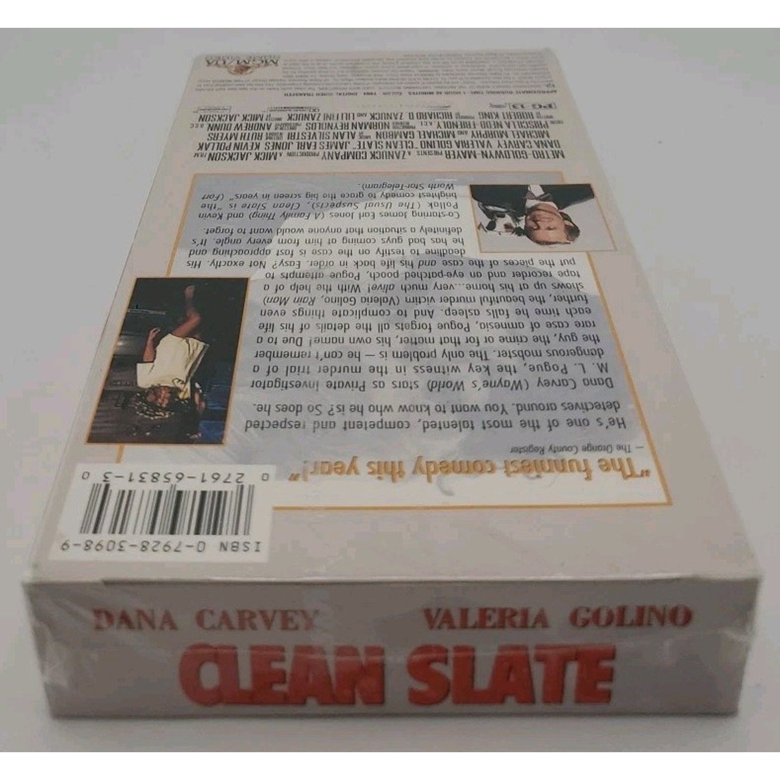 Clean Slate (VHS, 1994) *Brand New*