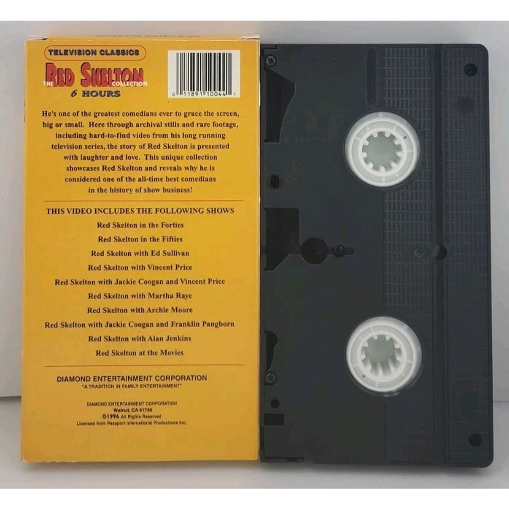 The Red Skelton Collection (VHS 1996) 6 HOURS Classic Comedy