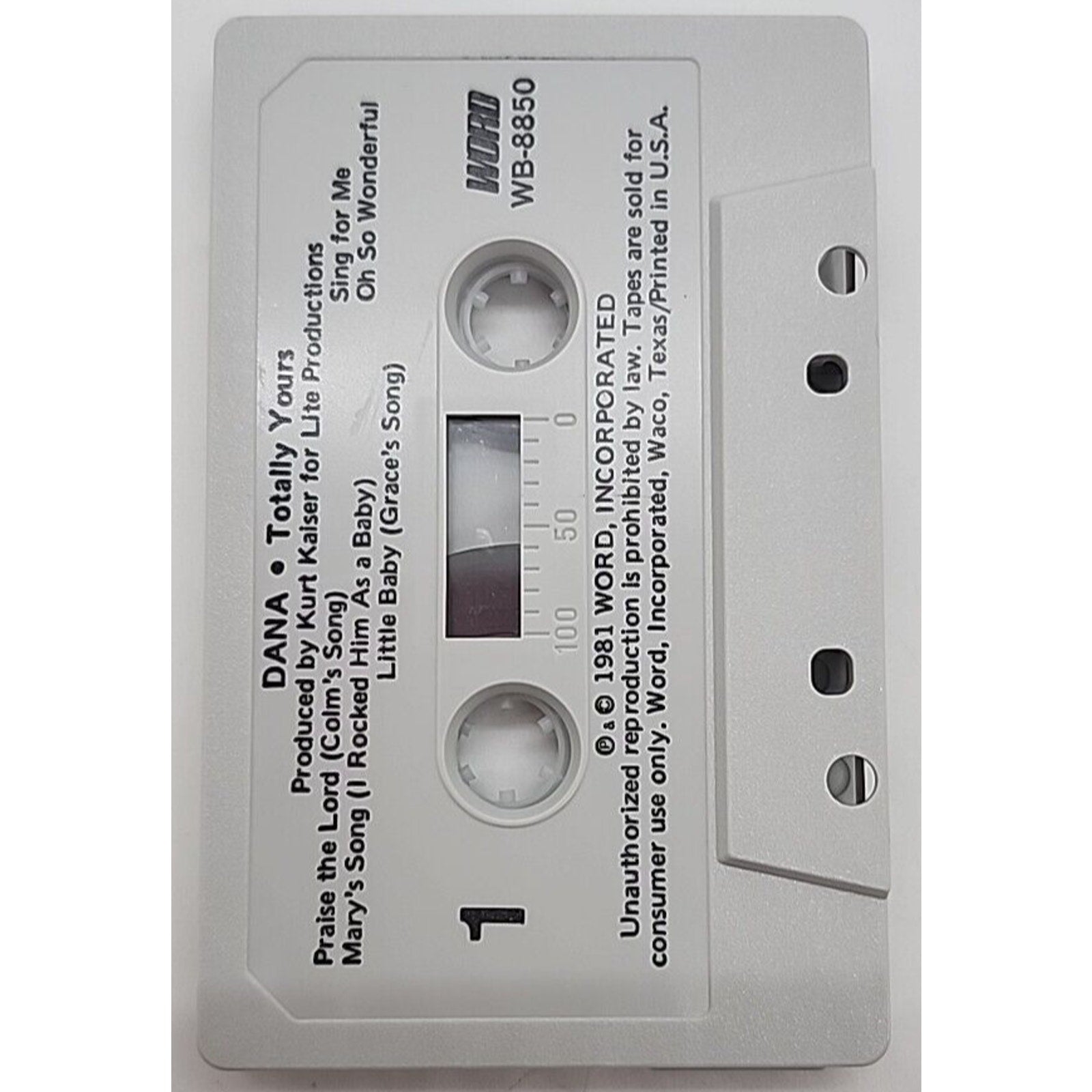Dana Totally Yours (Cassette)