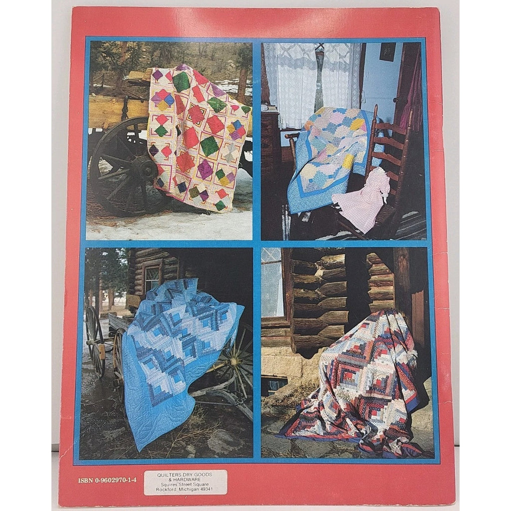 Log Cabin Quilts by Judy Martin and Bonnie Leman (1980, Trade Paperback)