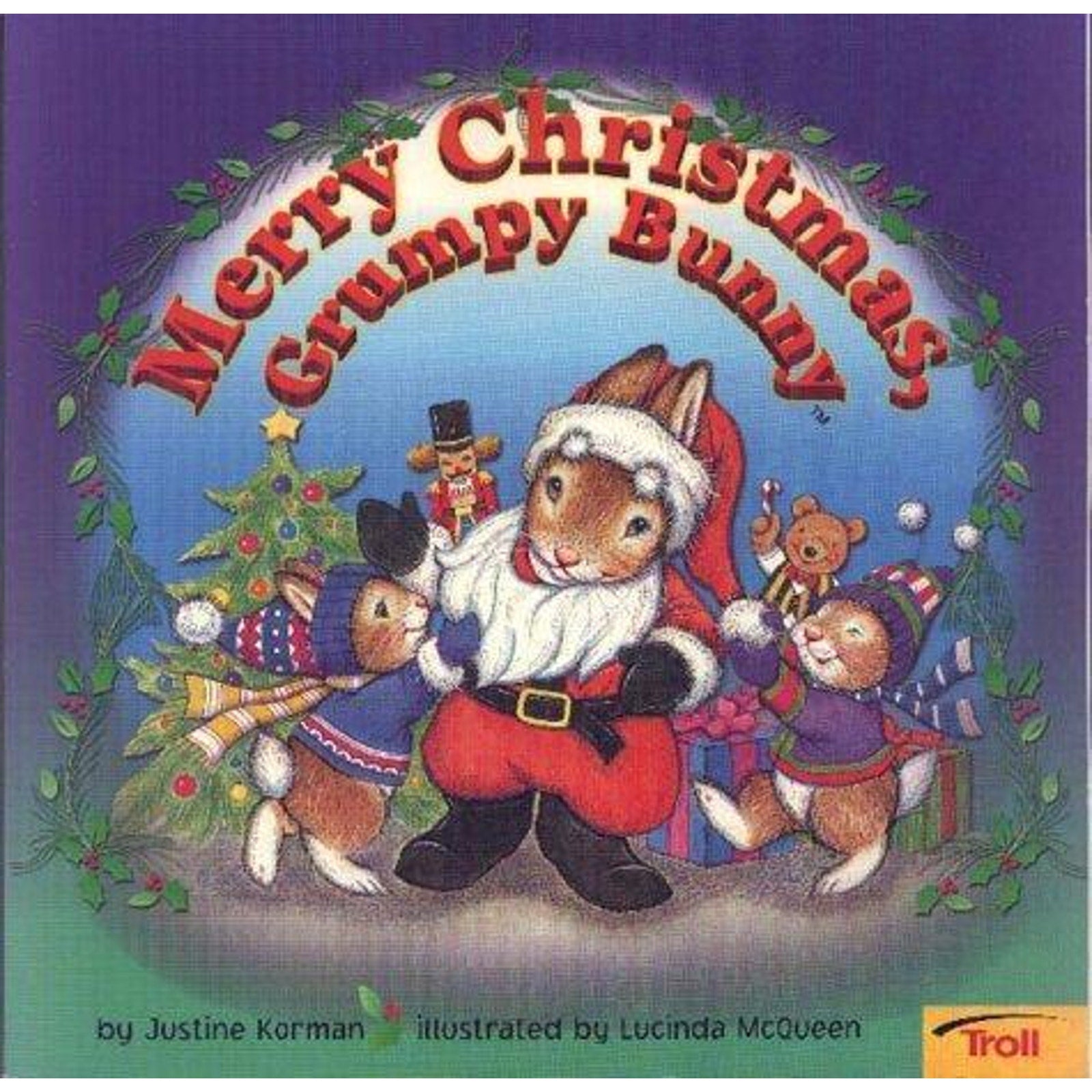 Merry Christmas Grumpy Bunny Paperback by Korman, Justine