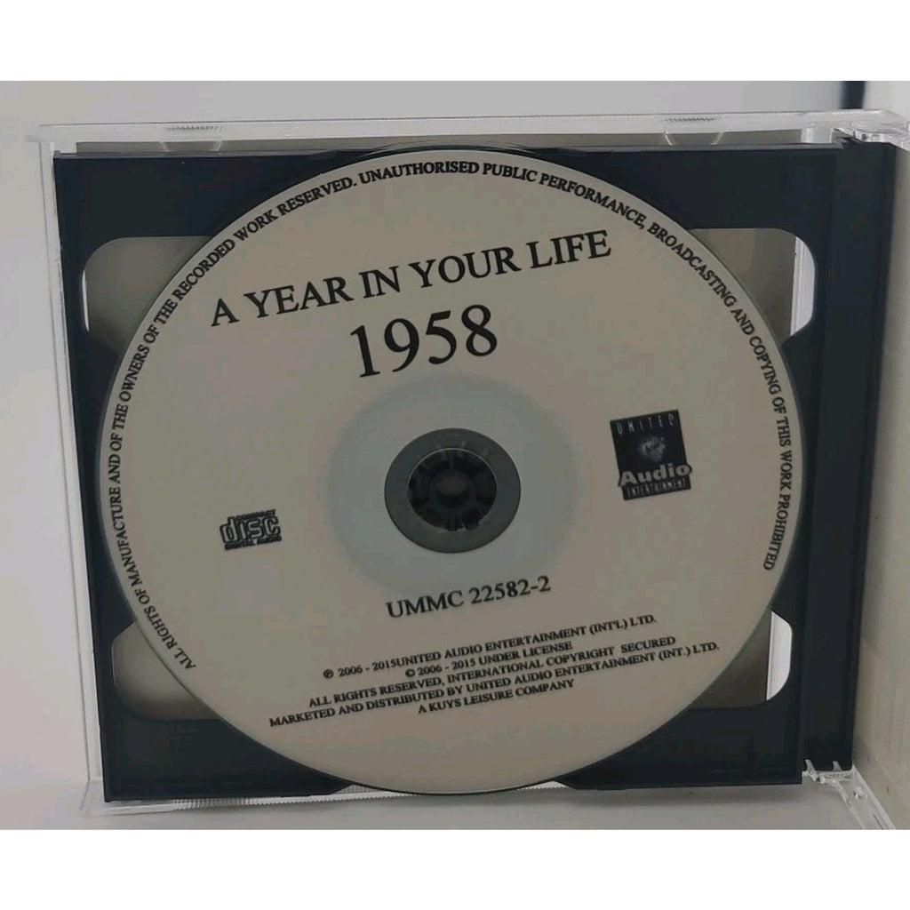Year in Your Life 1958 by Various (CD, 2015)