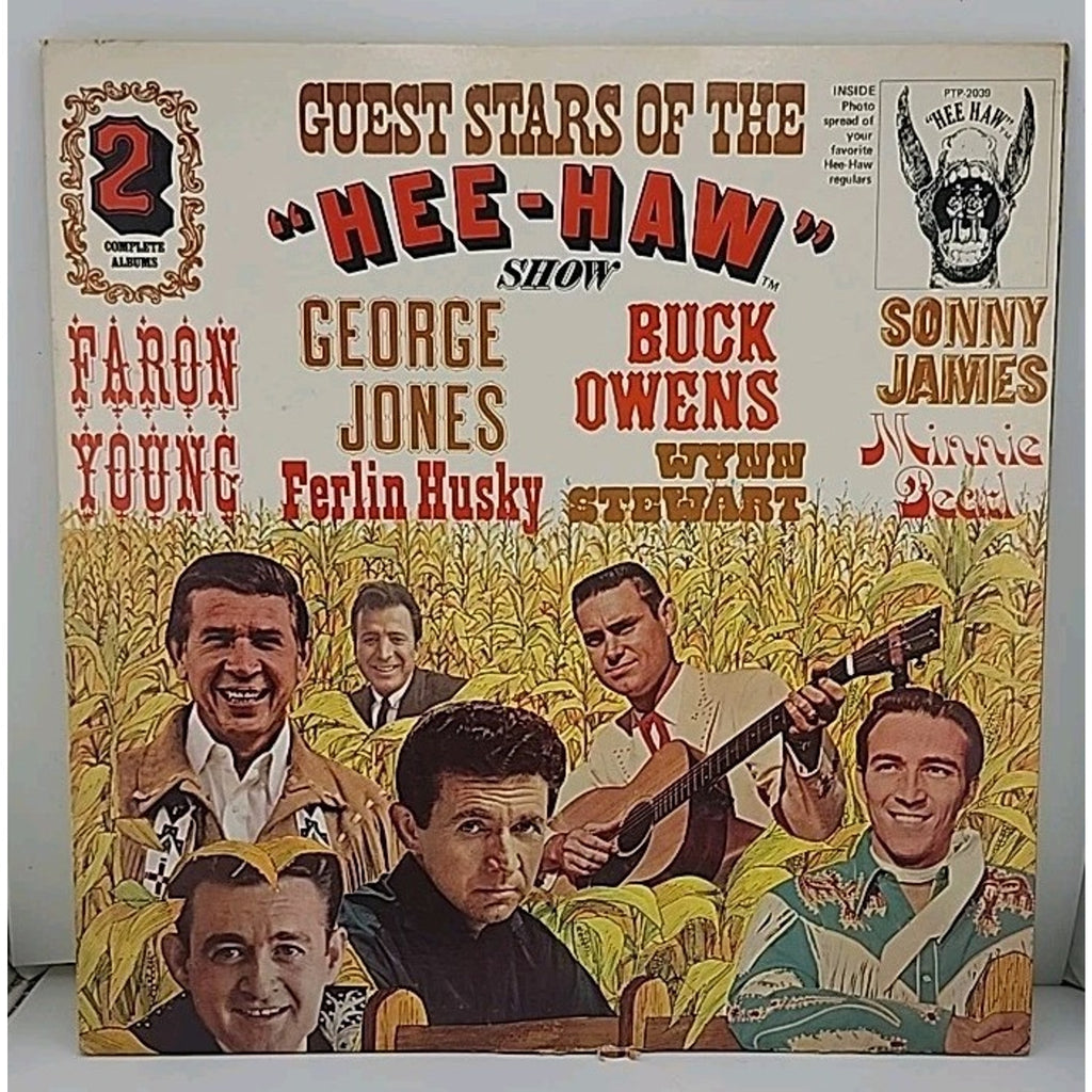 Hee Haw Show Guest Stars Vinyl Record 2 Complete Albums Country