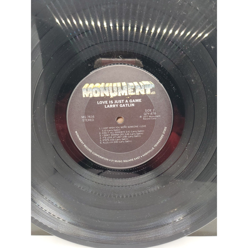 Larry Gatlin Love Is Just A Game (Record)