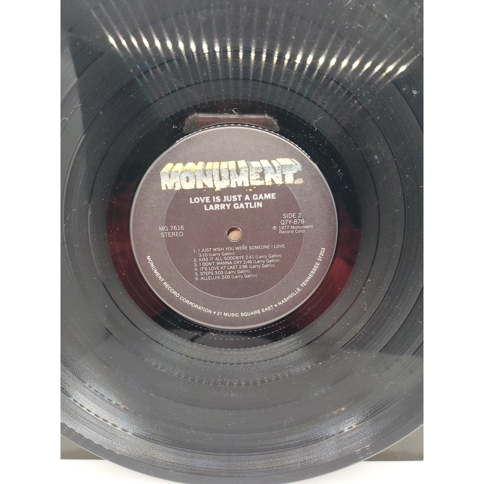 Larry Gatlin Love Is Just A Game (Record)