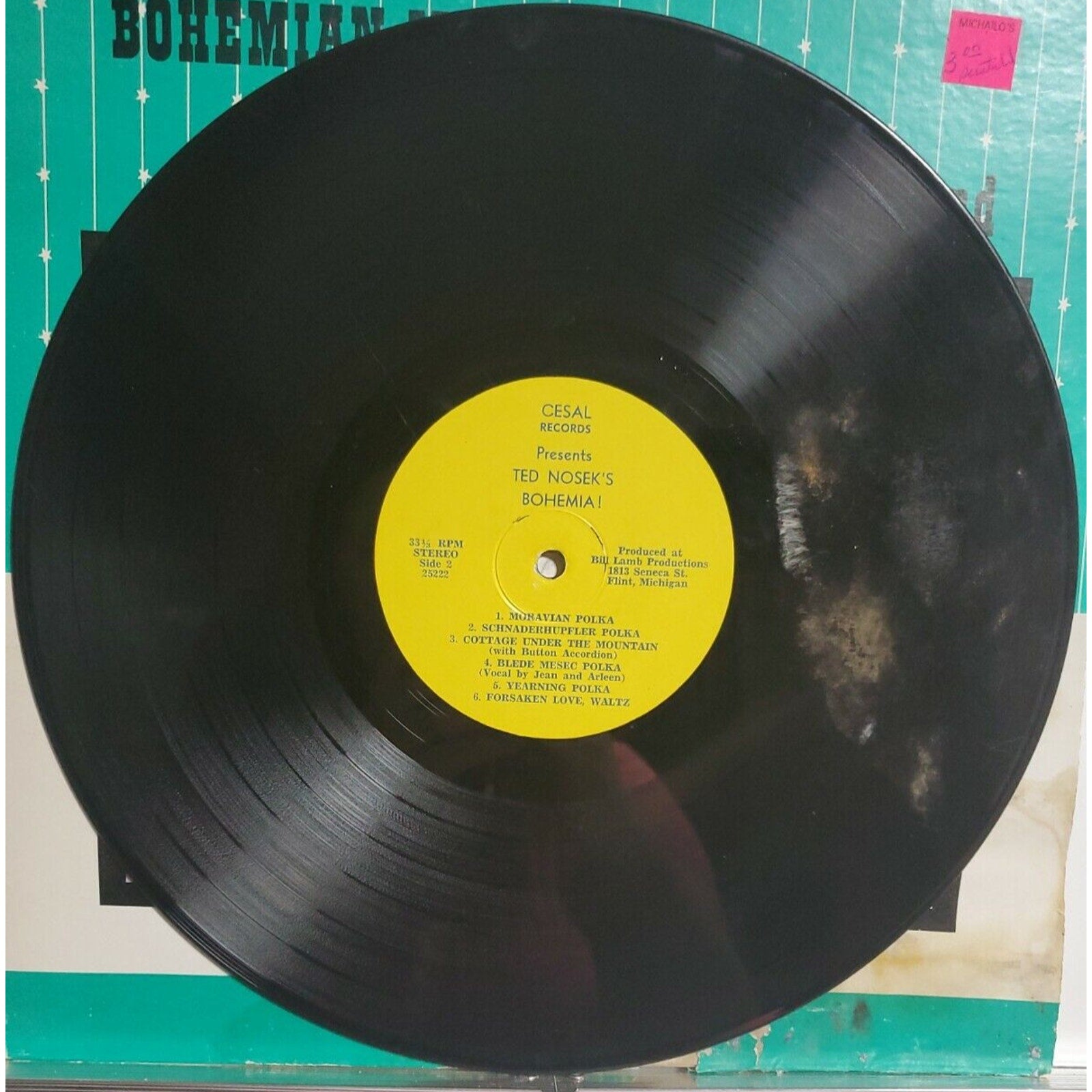 Bohemian Music - Ted Nosek And His Band (Vinyl Record)