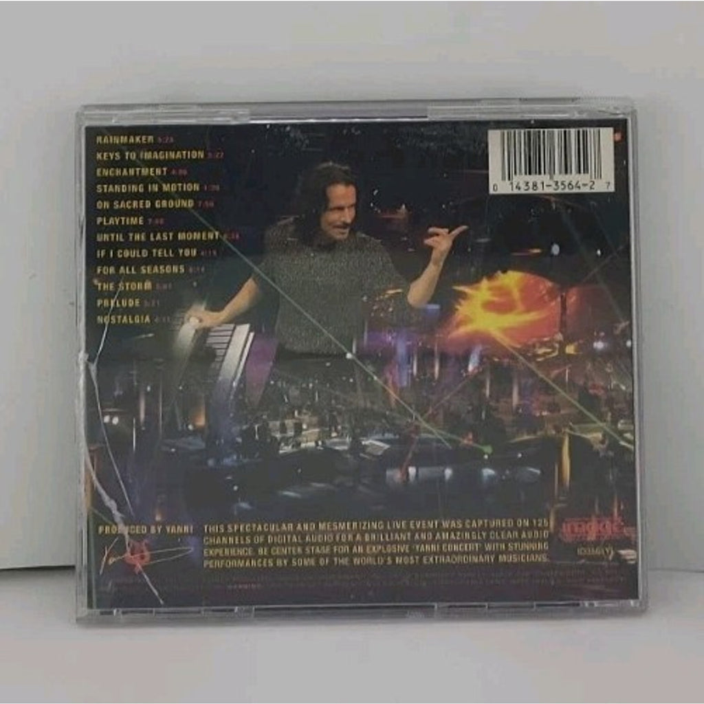 Live: The Concert Event by Yanni (CD, Aug-2006, Image Entertainment)