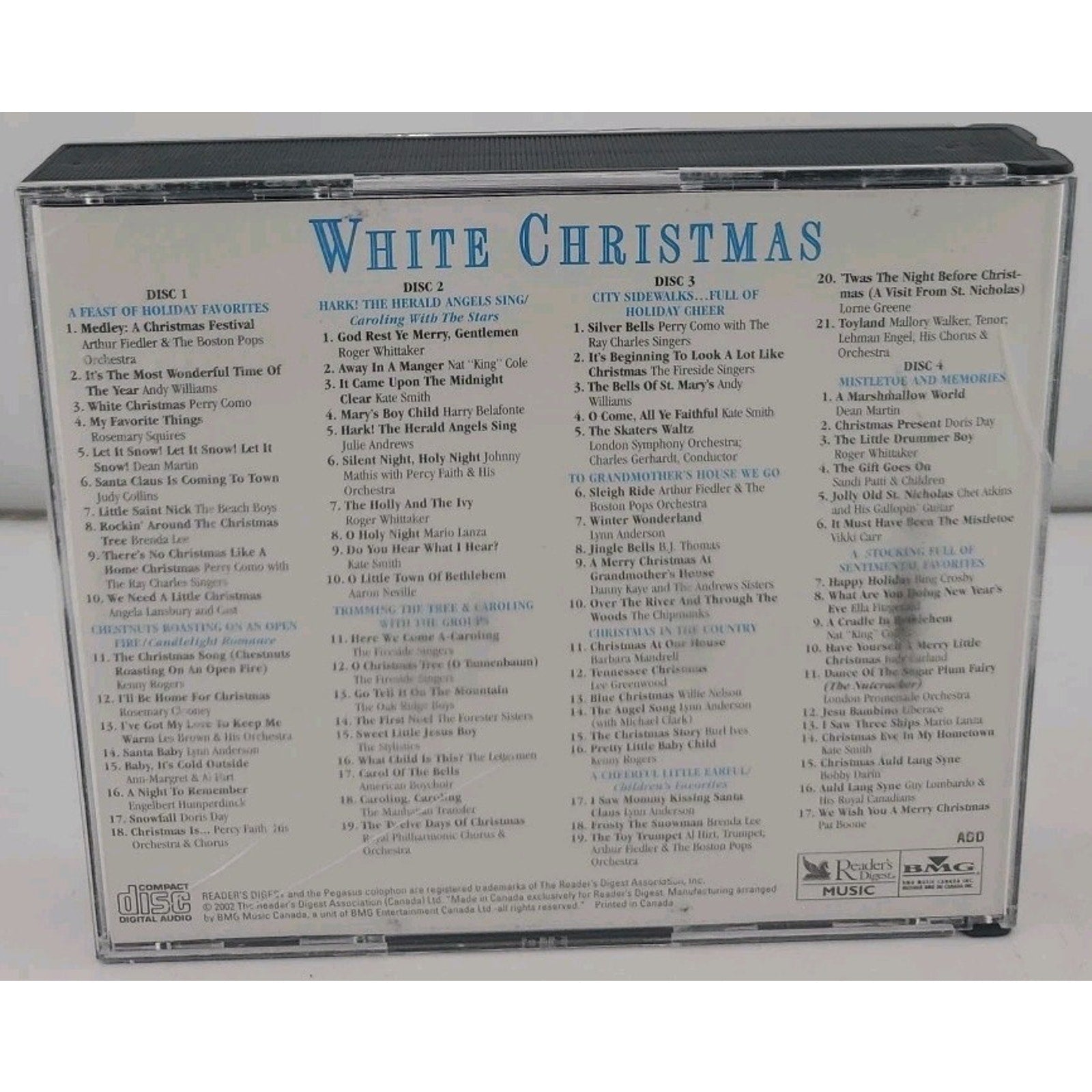 White Christmas - An All-Star Treasury 4-CD Set -
