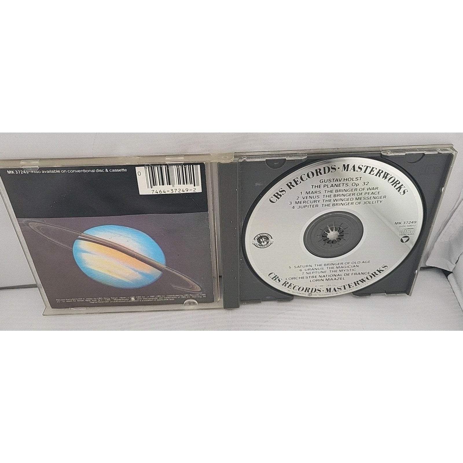 Holst The Planets Maazel CD