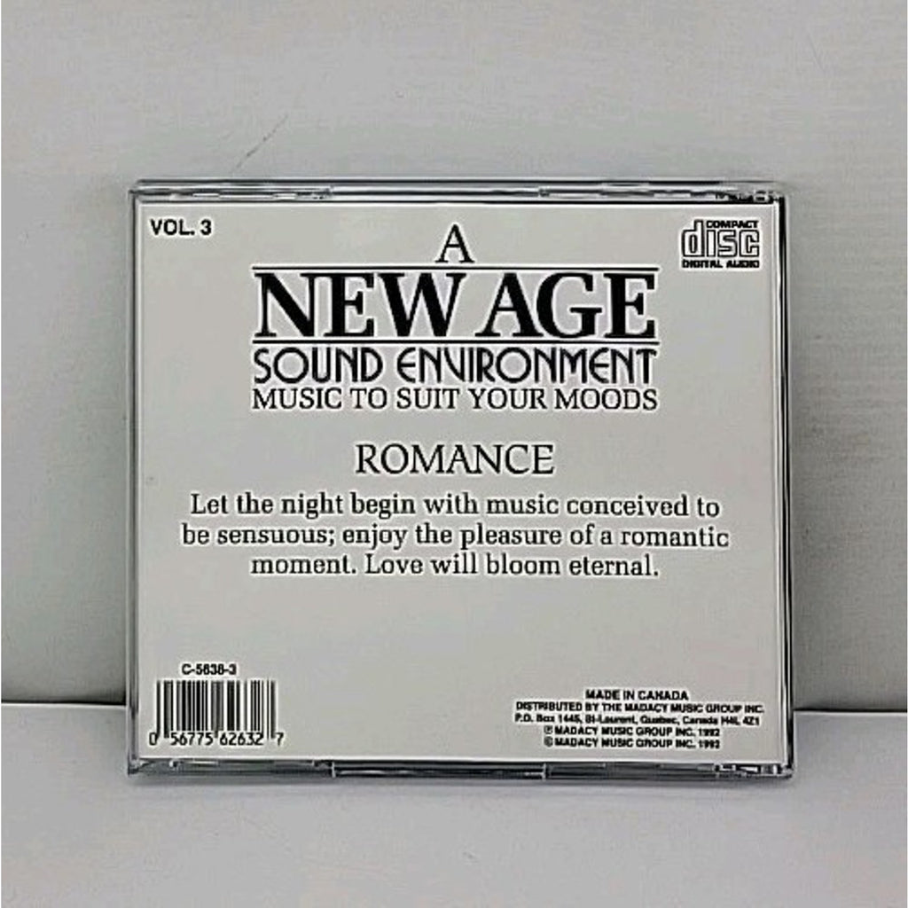 A New Age Sound Environment: Music To Suit Your Moods, Vol 3: Romance (CD, 1992)