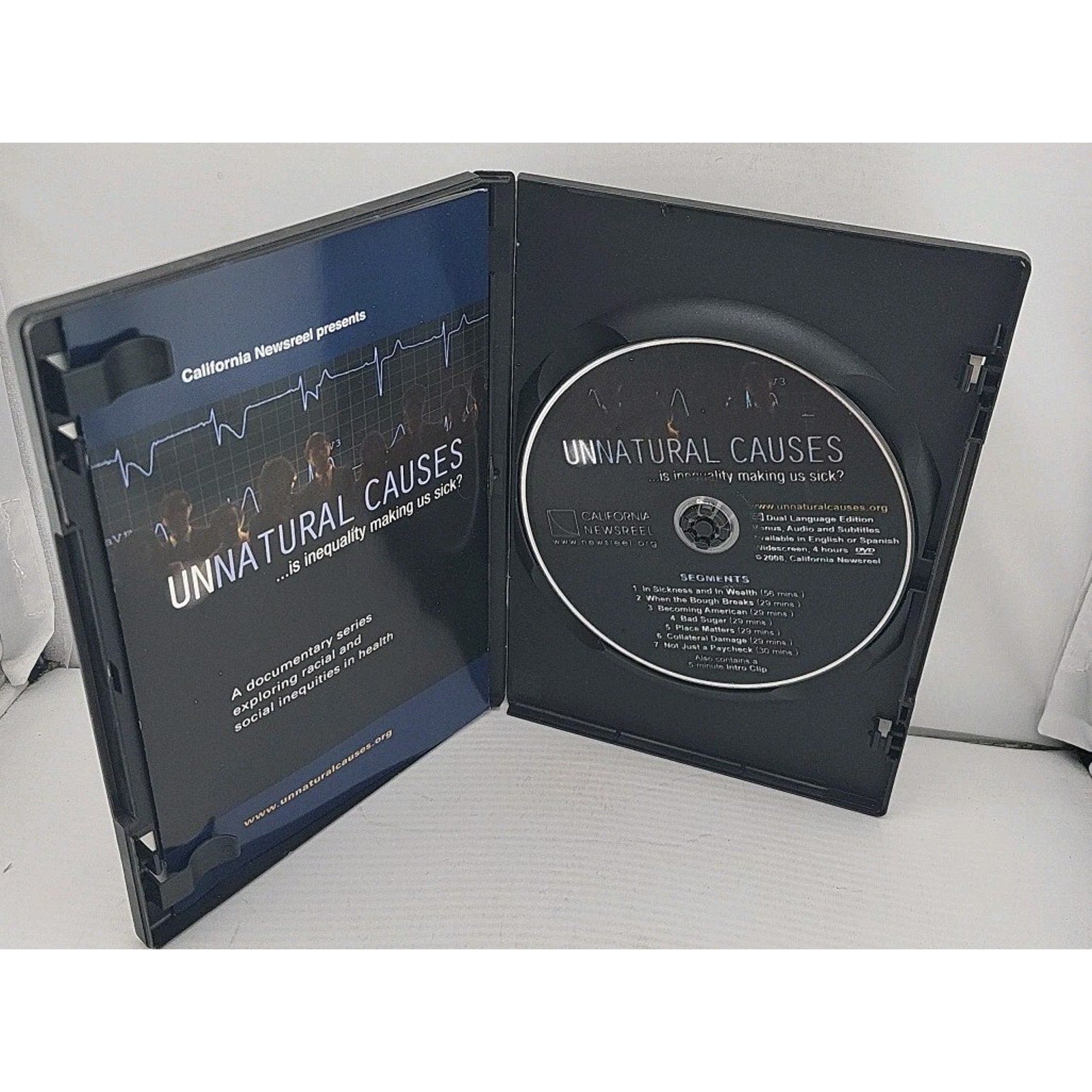 California Newsreel Unnatural Causes is Inequality Making Us Sick ? DVD