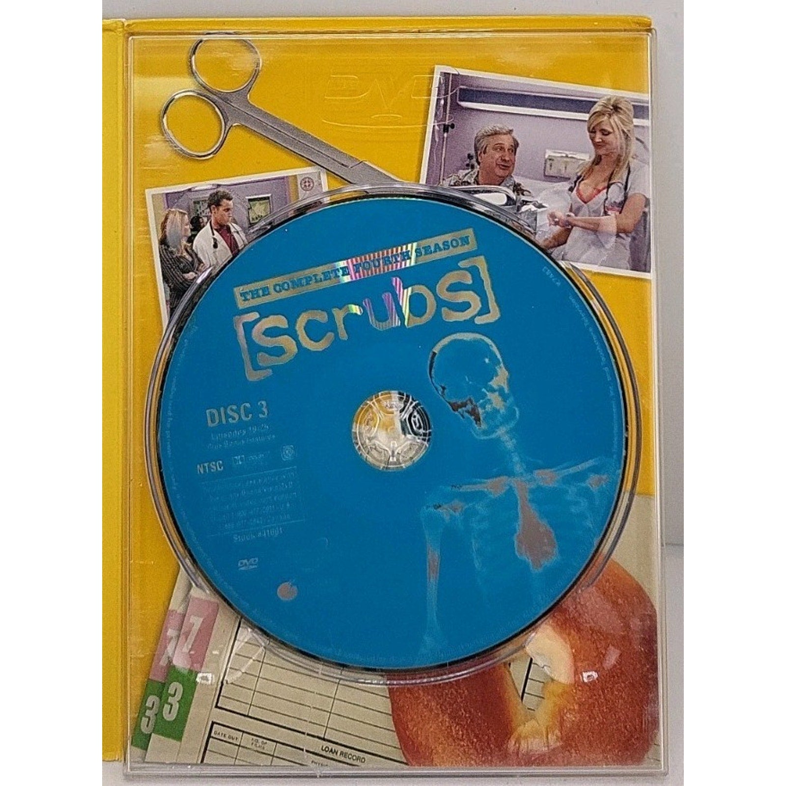 Scrubs - The Complete Fourth Season (DVD, 2006, 3-Disc Set)