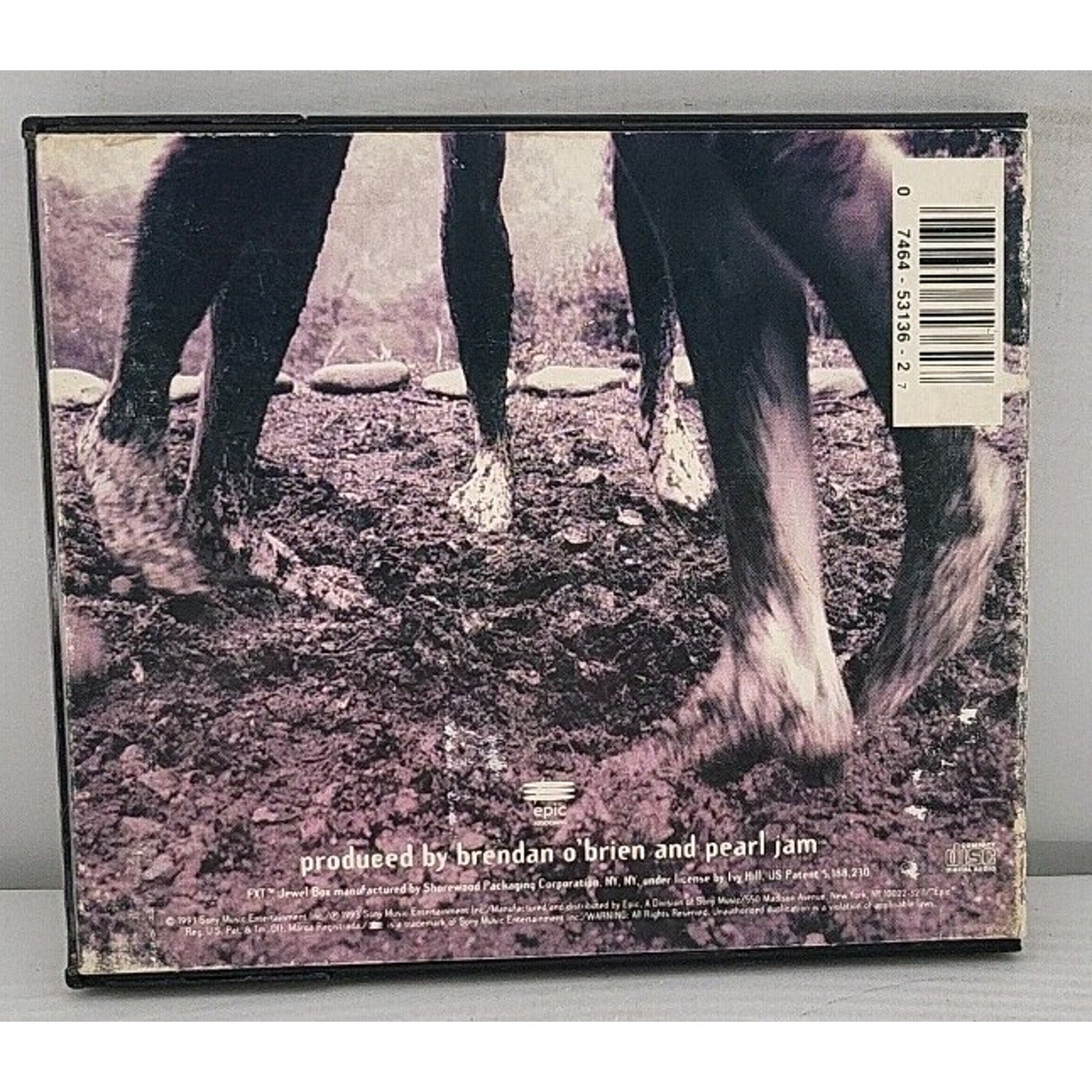 Vs by Pearl Jam (CD, 1993) *Snap Case*