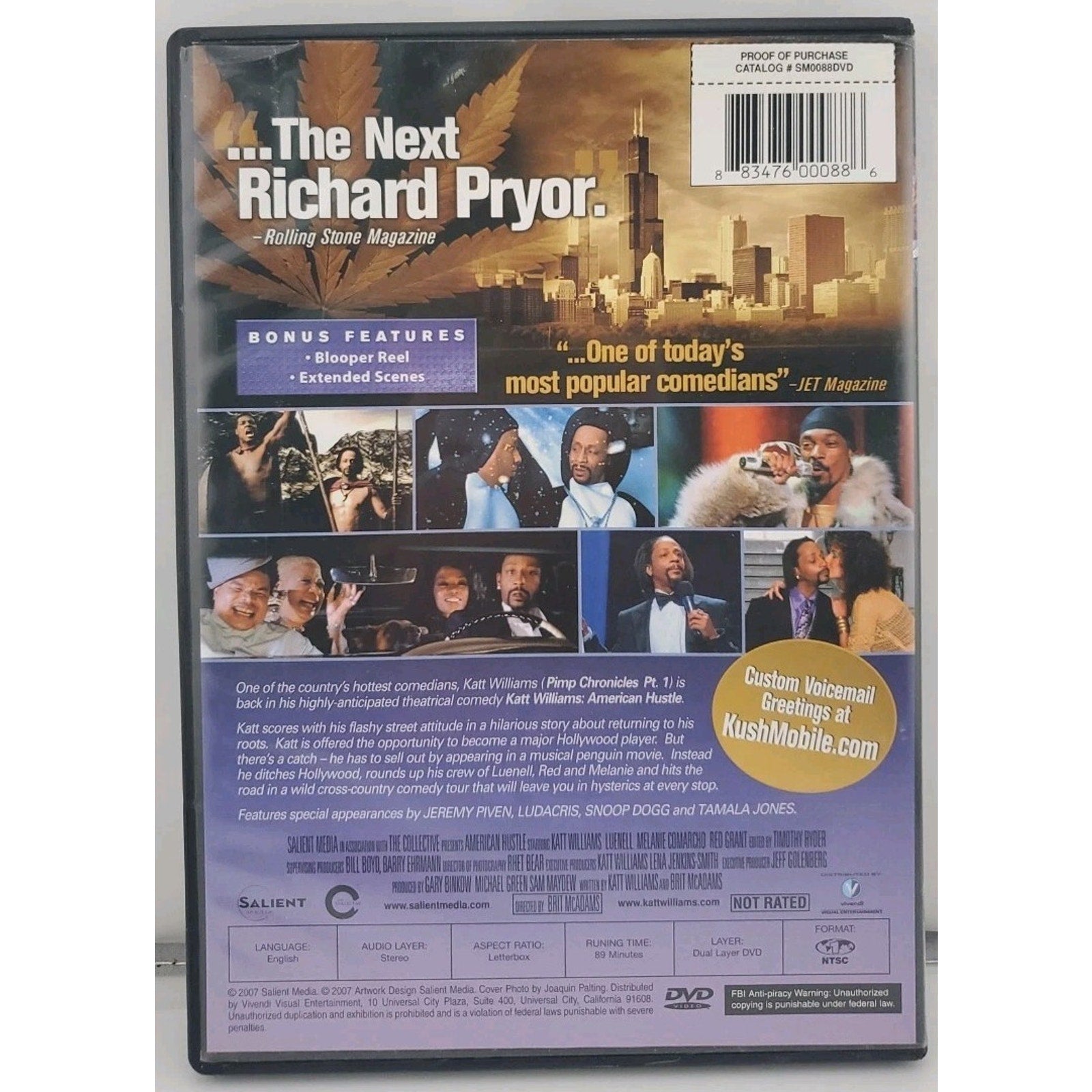 Katt Williams - American Hustle: The Movie (DVD, 2007)
