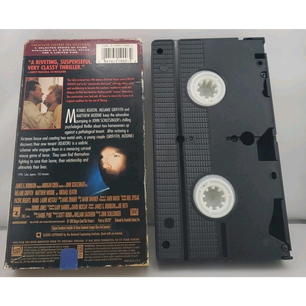 Pacific Heights (VHS, 1991)