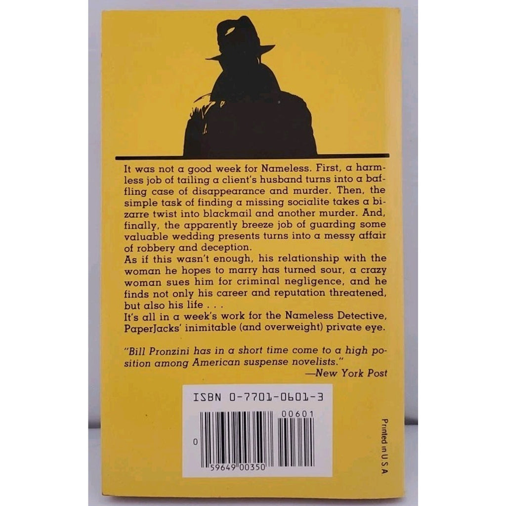 Scattershot by Bill Pronzini (1983, Trade Paperback)