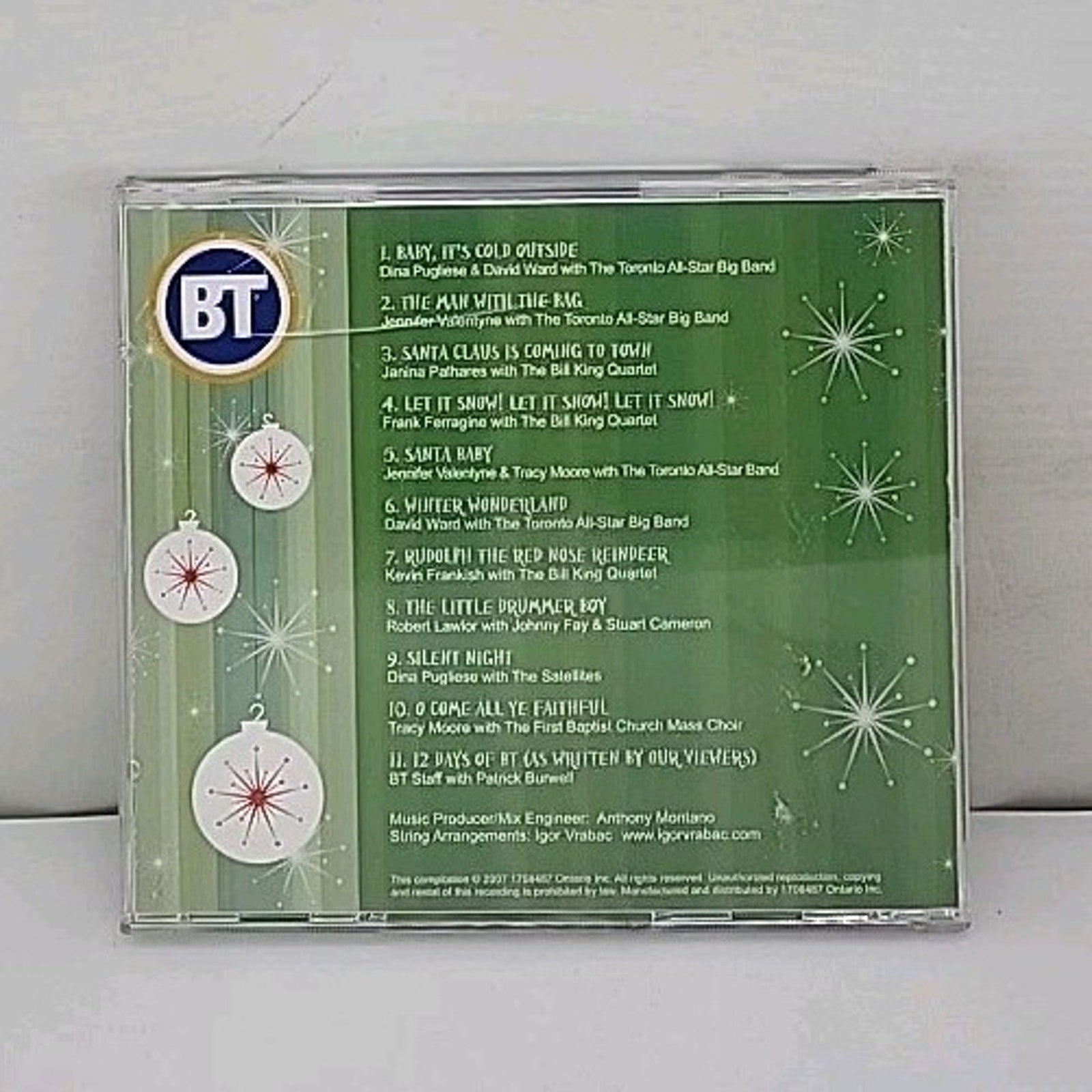 BT Holiday Favourites CD