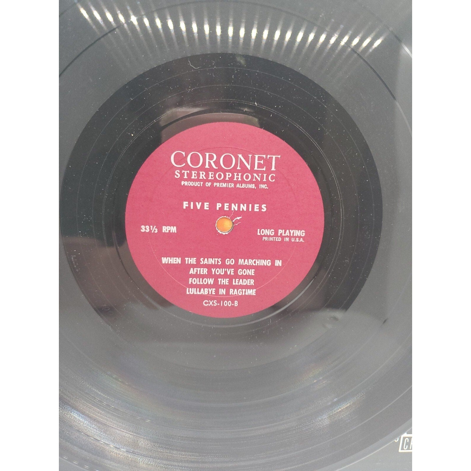 Music From Five Pennies by Bob Freedman Orchestra (Record)