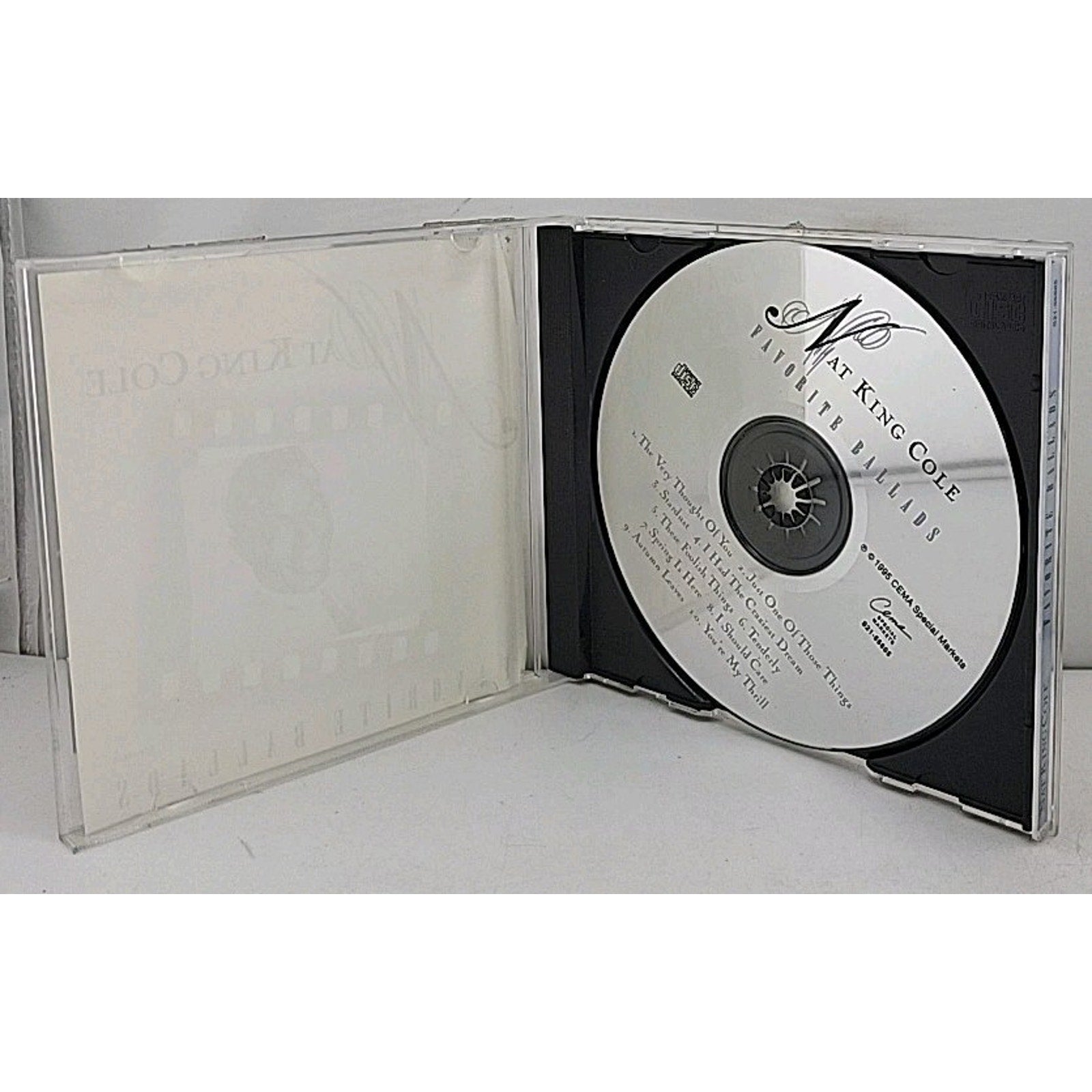 Favorite Ballads by Nat King Cole (CD, 1995)