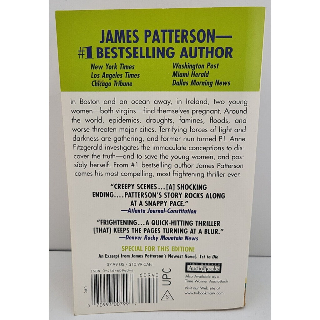 Cradle and All by James Patterson (2001, Trade Paperback)