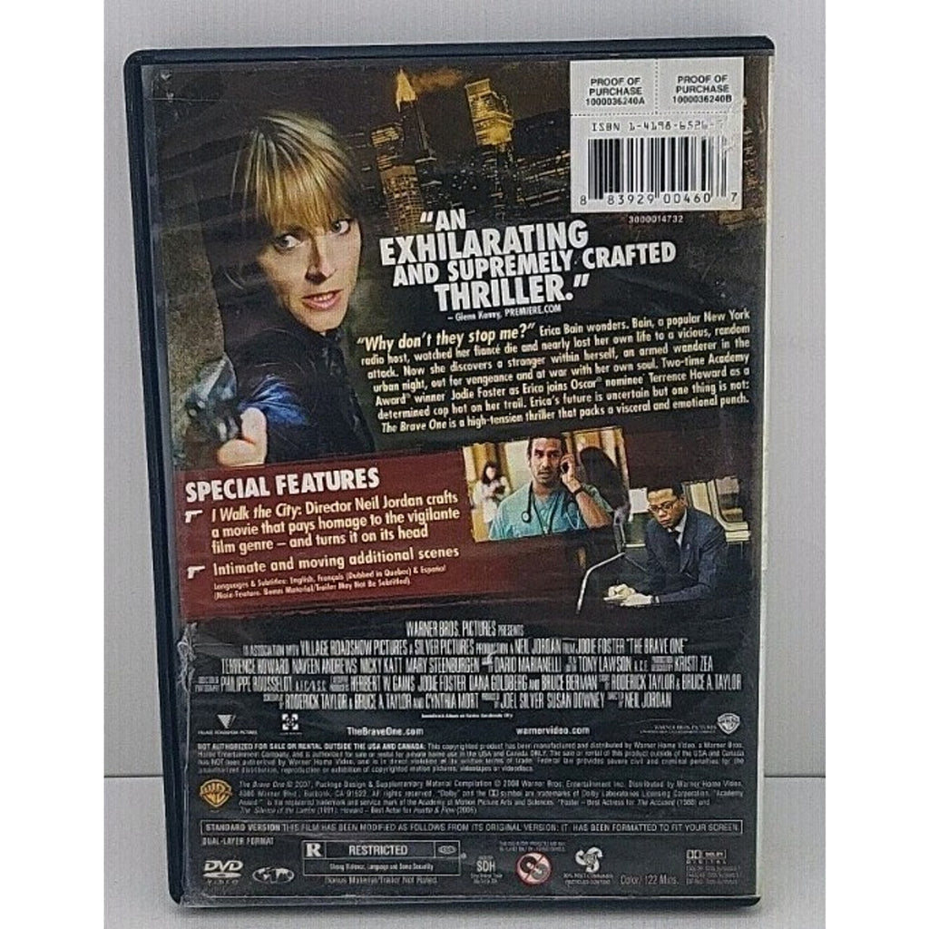 Brave One (DVD, 2007, Fullscreen)