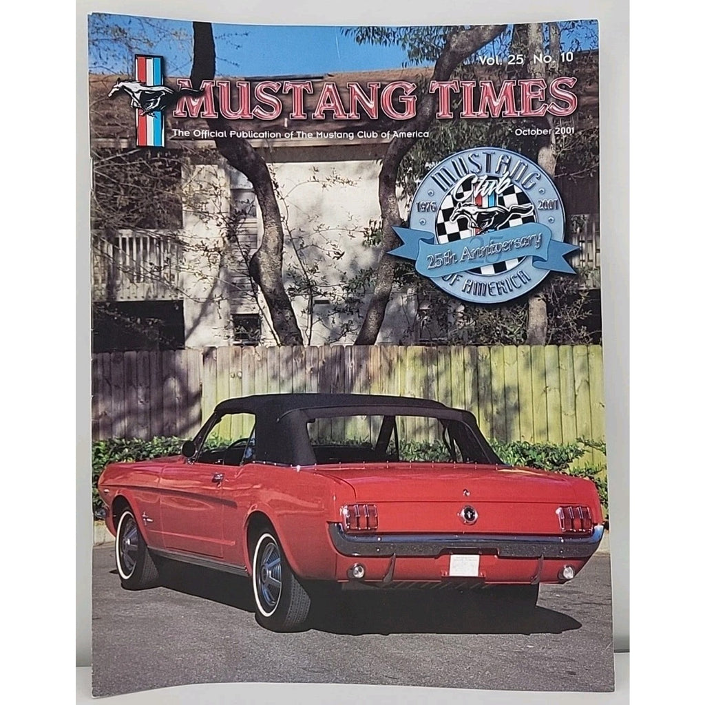 Mustang Times Magazine October 2001 Vol. 25 No. 10