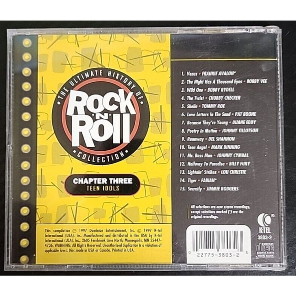 The Ultimate History of Rock & Roll Collection, Vol. 3: Teen Idols (CD)