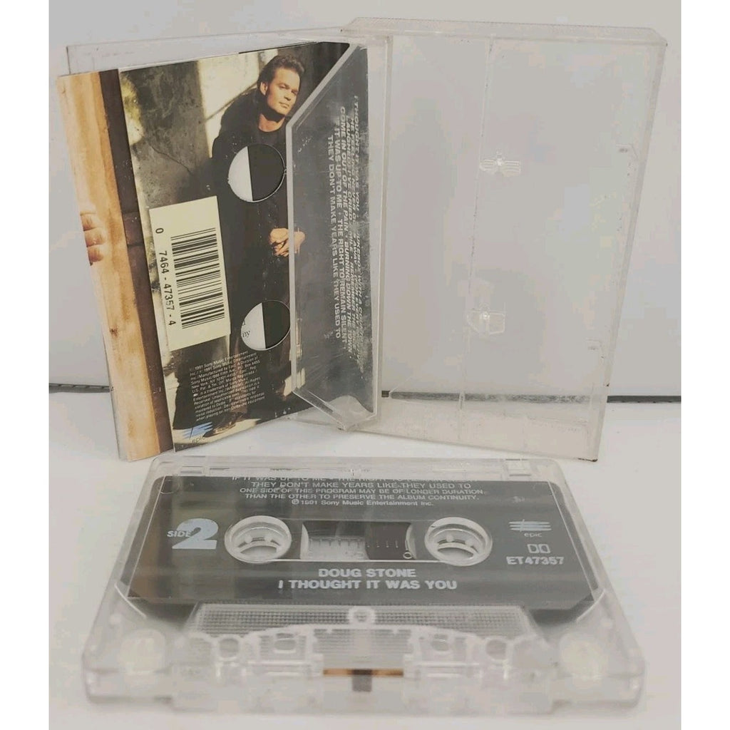 I Thought It Was You by Doug Stone (Cassette, Aug-1991, Epic)