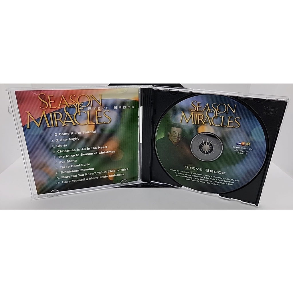 Season Of Miracles - Steve Brock - CD