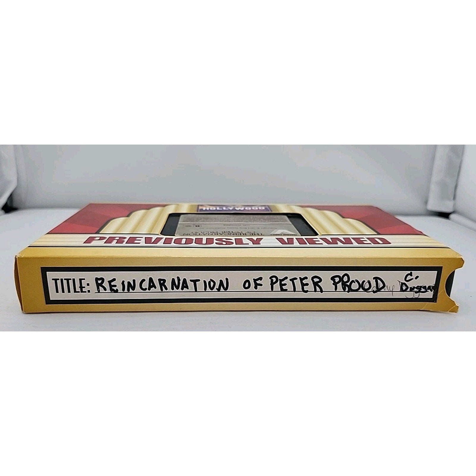 The Reincarnation of Peter Proud (VHS, 1988)