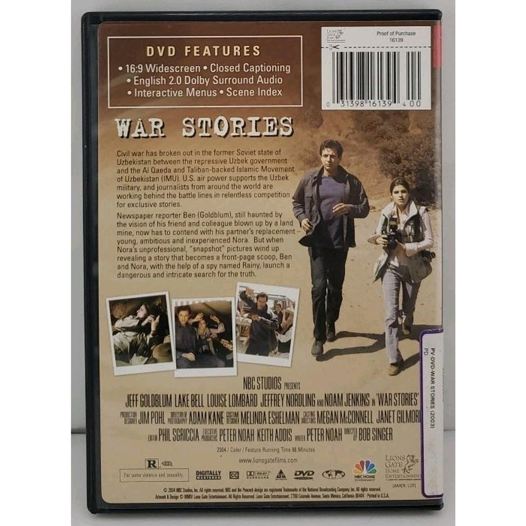 War Stories (DVD, 2003)