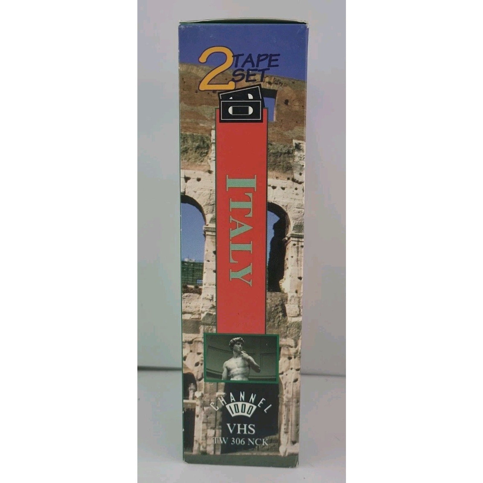 Italy/Rome Travel VHS Set-2 Tapes