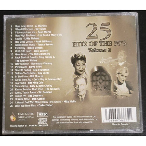 25 Hits Of The 50's Volume 2 - (CD)