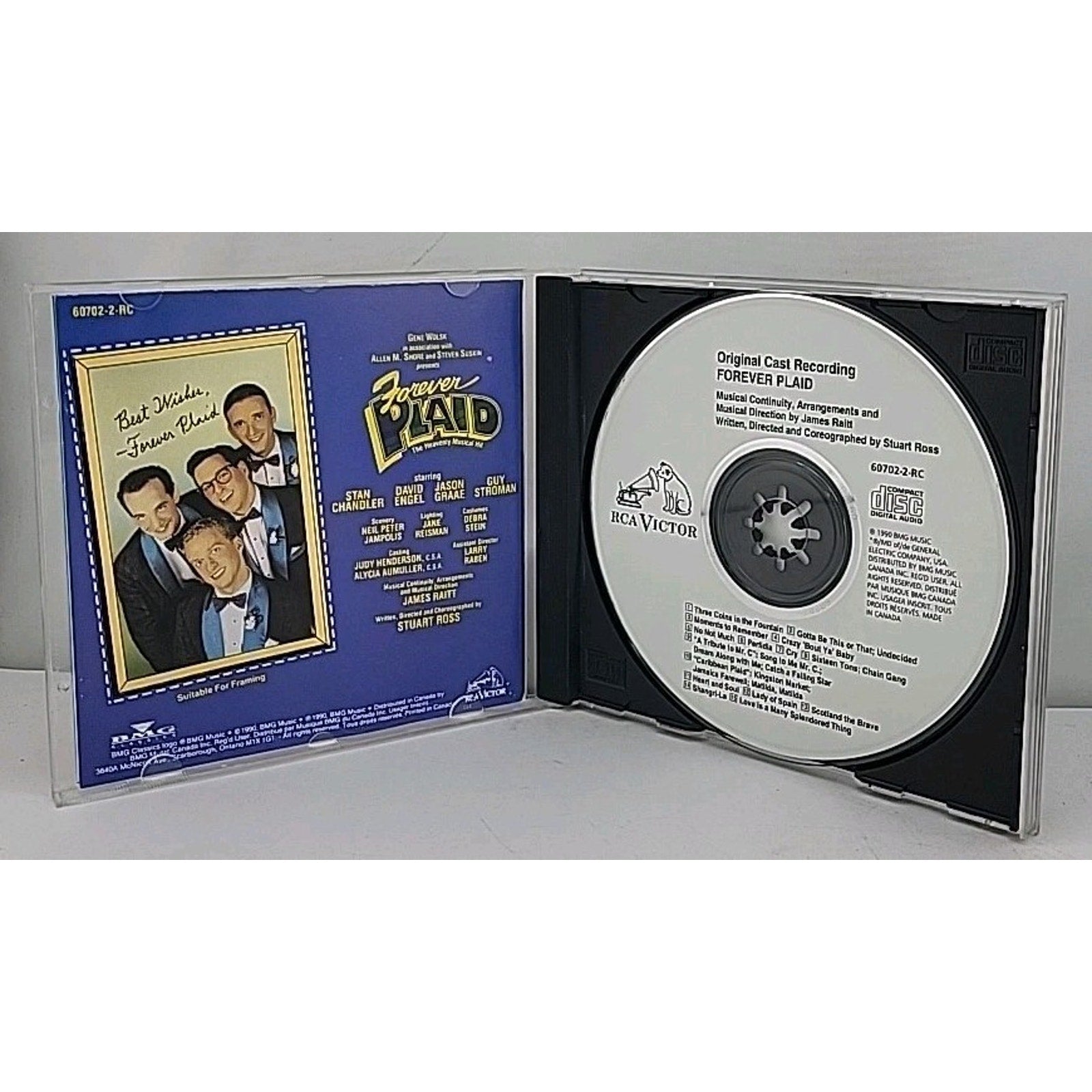 Forever Plaid / O.B.C. by Forever Plaid / O.B.C. (CD, 1990)