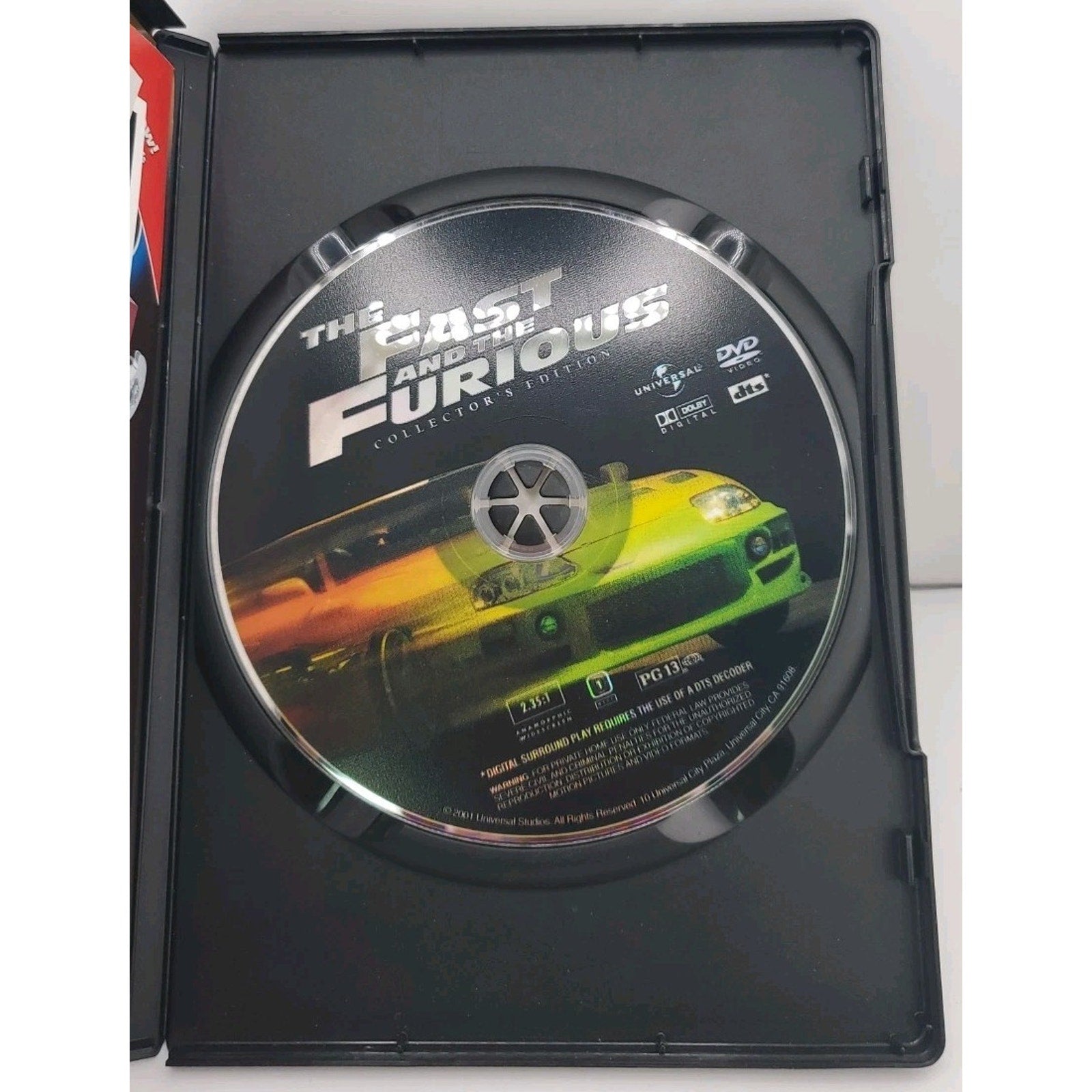 The Fast and the Furious - Widescreen Collector's Edition (DVD, 2002)