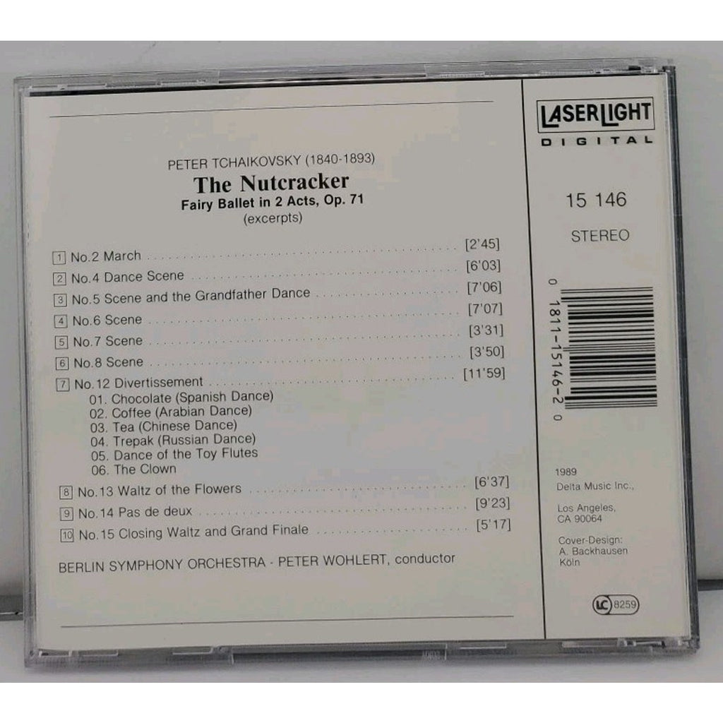 Nutcracker-Hlts by P.I. Tchaikovsky (CD, 1989)