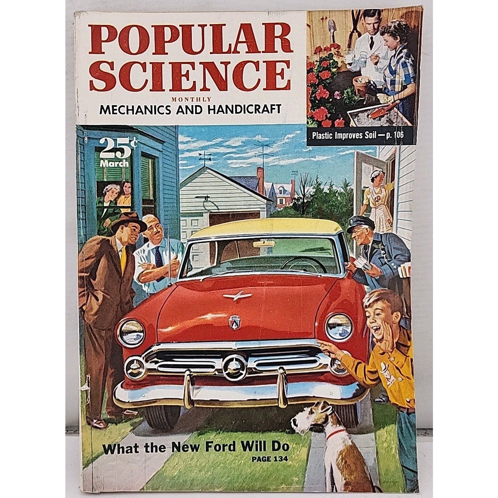 Popular Science Monthly Mechanics And Handicraft - March 1952 - Vol.160 No.3