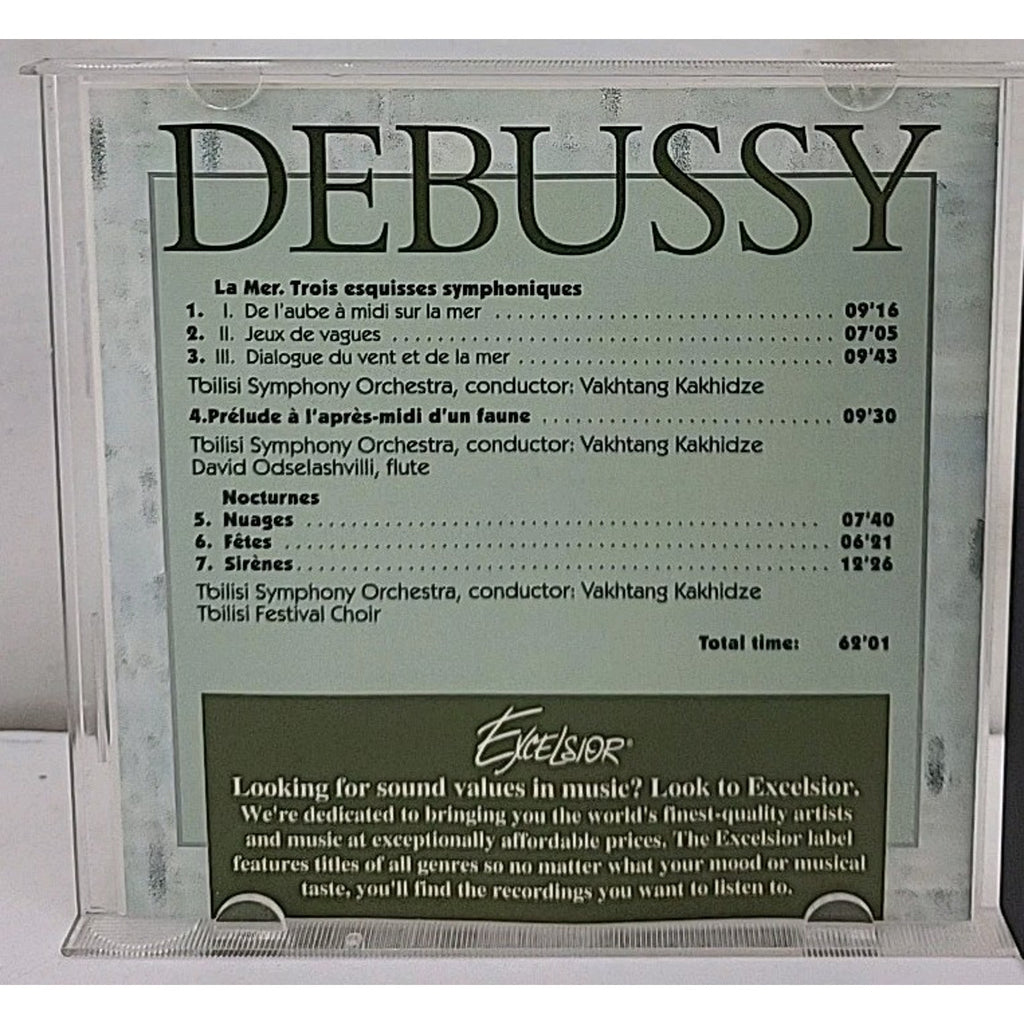 Painting by Music Debussy Tbilisi Symphony Orchestra CD
