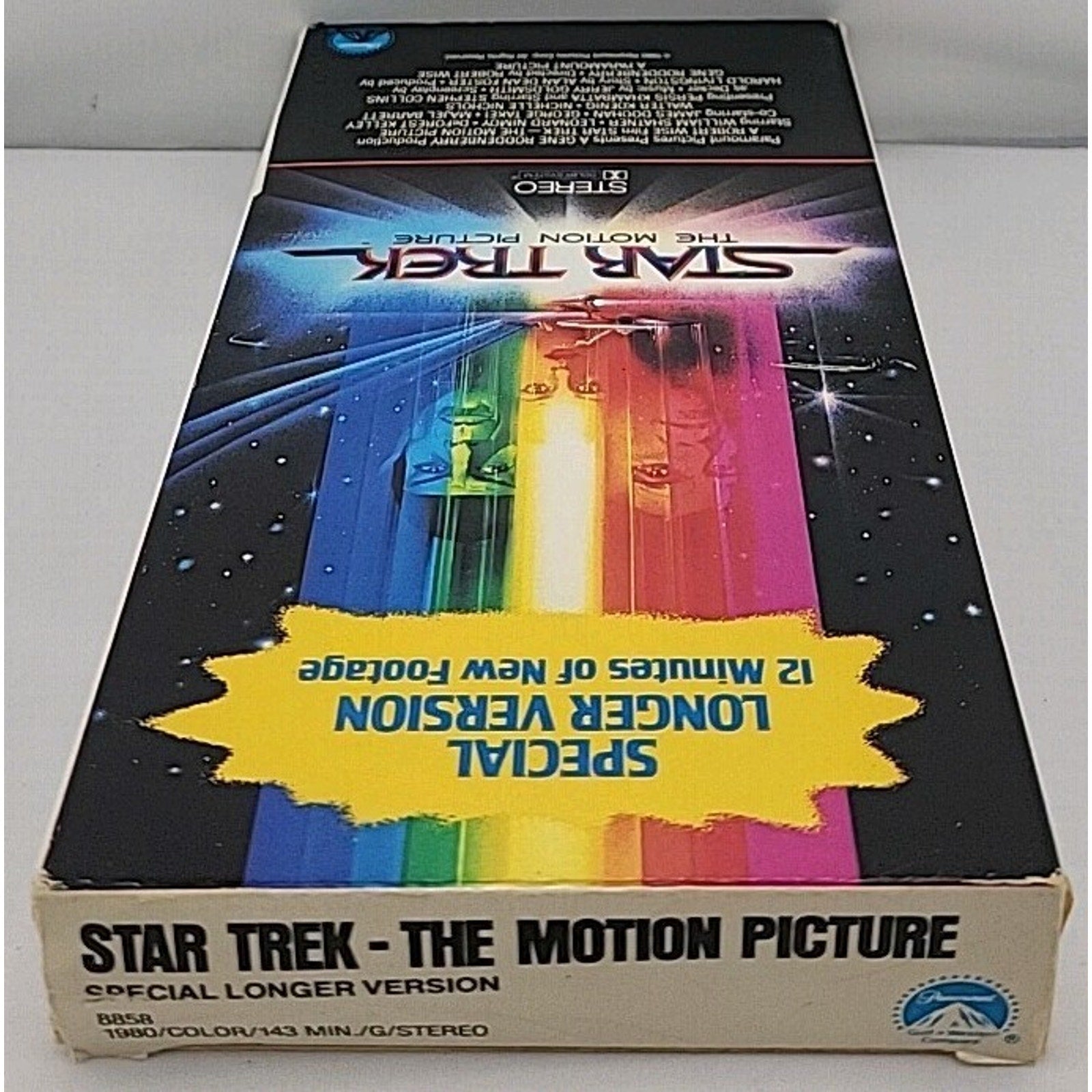 Star Trek: The Motion Picture (VHS, 1996, Special Longer Version)