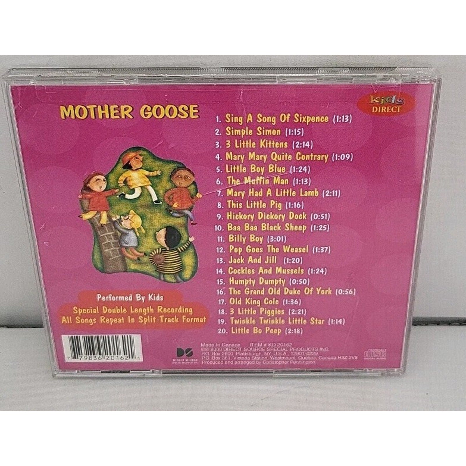 Mother Goose by Mother Goose (CD, 2000)