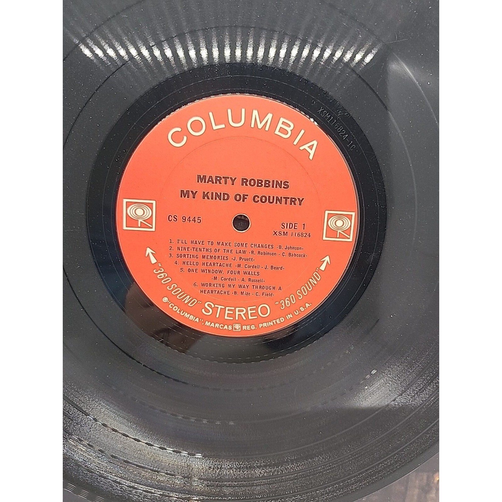 Marty Robbins - My Kind Of Country (Record)