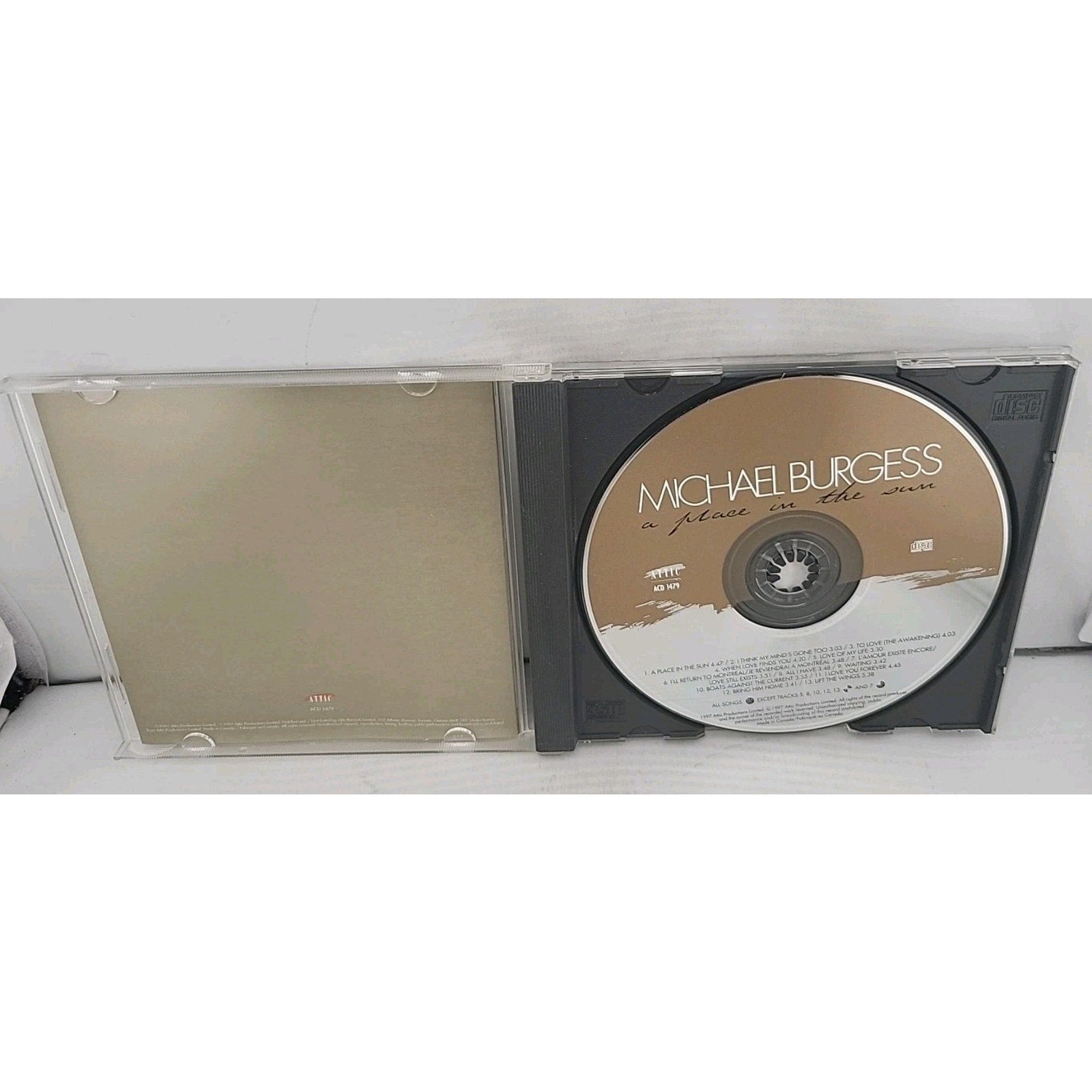 Place in the Sun by Burgess, Michael (CD, 2002)