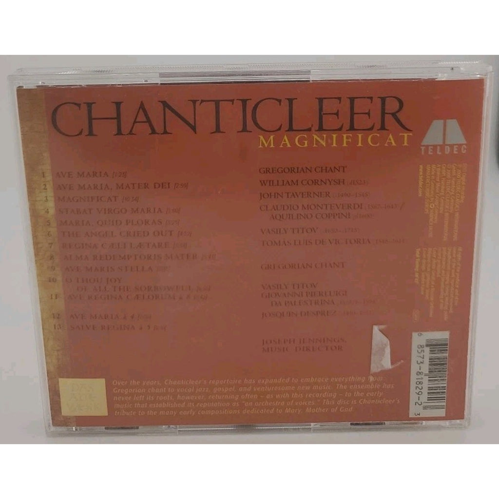 Magnificat by Chanticleer (CD, 2000)
