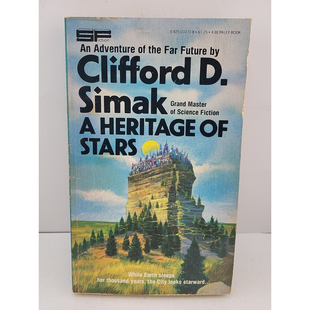 A Heritage of Stars by Clifford D. Simak ~ 1978 Berkeley Books Paperback Novel